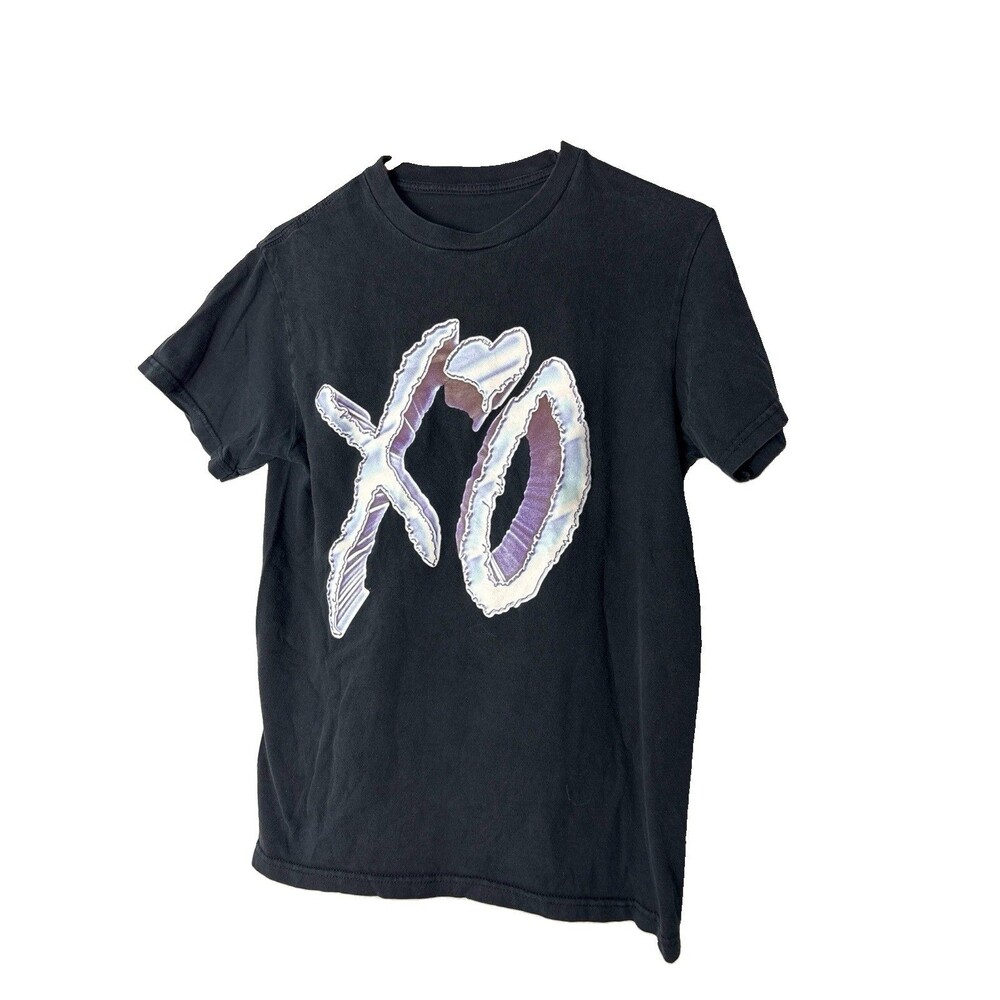 The Weeknd Dawn FM Chrome XO Logo Shirt Size Small